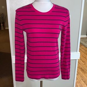 Ralph Lauren Sport long sleeve striped shirt